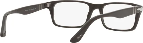 Vista 8 de Persol PO3050V - Marcos rectangulares para gafas graduadas, Negro (blackDemo Lens)