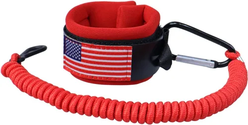 Vista 9 de Cordón para interruptor de barco con correa de muñeca compatible con motor fuera de borda Mercruiser Interruptor de parada de emergencia, cable