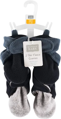 Vista 3 de Hudson Baby Unisex-Baby Cozy-Fleece Bootees Slipper Sock
