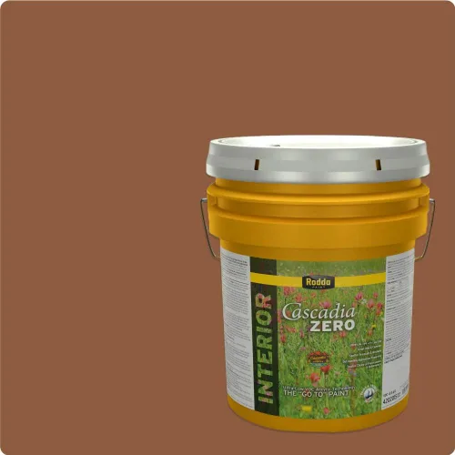 Vista 102 de Rodda Paint CASCADIA ZERO - Pintura plana e imprimación para interiores en uno, cuarto de galón, crema de ballet