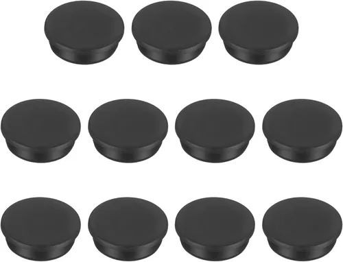 Vista 40 de MECCANIXITY - Tapones de silicona en forma de T (26mm, 1 pulgada de diámetro), color negro