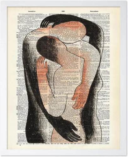 Vista 34 de Poster Master Póster de Arte del Diccionario - Impresión Retro de Mujer Soldadora - Arte de Sándwich de Queso a la Parrilla - Regalo para Ella