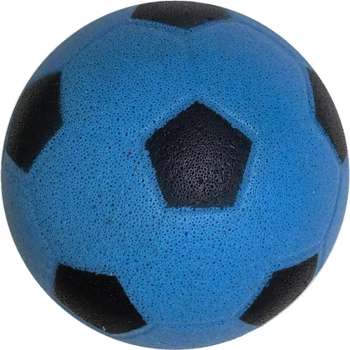 Vista 4 de Pelotas de golf para gatos de interior - Pelotas de fútbol interactivas de espuma de esponja (mixto2)