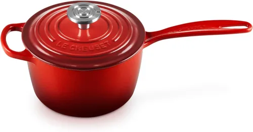 Vista 25 de Le Creuset Cacerola Signature de hierro fundido esmaltado, 1.75 cuartos de galón., Artichaut