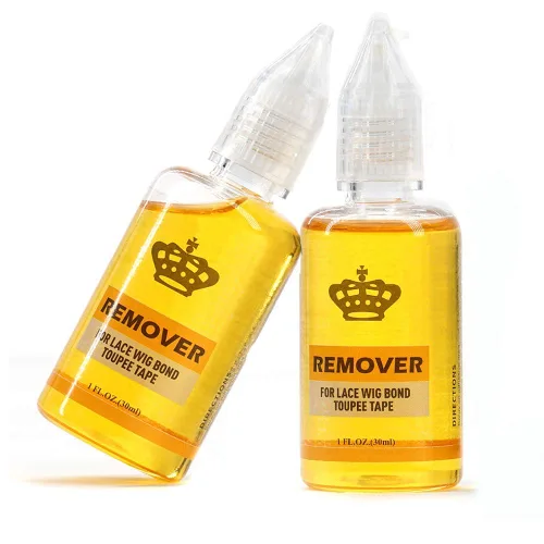 Vista 4 de Adhesivo de extensión de cabello con cinta adhesiva y removedor de pegamento, acción rápida para pelucas y extensiones de encaje