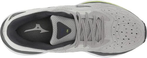 Vista 5 de Mizuno Tenis de correr Wave Sky 6 para mujer, gris (Ultimate Grey)
