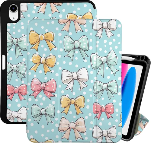 Vista 12 de Funda compatible con iPad (A16) de 11ª generación de 11 pulgadas 2025, 10ª generación 2022, funda compatible con iPad de 10.9 pulgadas, soporte