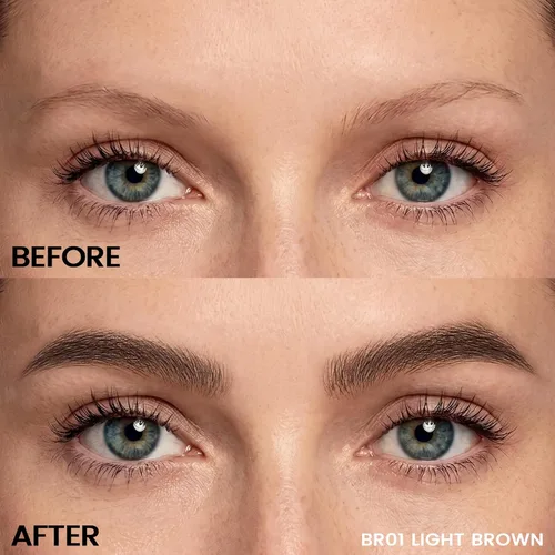 Vista 6 de FOCALLURE Microblading - Lápiz de cejas – Punta ultrafina de 0.004 in para trazos naturales similares al cabello, impermeable y a prueba de manchas