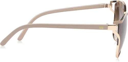 Vista 3 de Laundry by Shelli Segal Ld174 - Gafas de sol de metal para mujer con 100% protección UV. Regalos elegantes para ella, 2.441 in