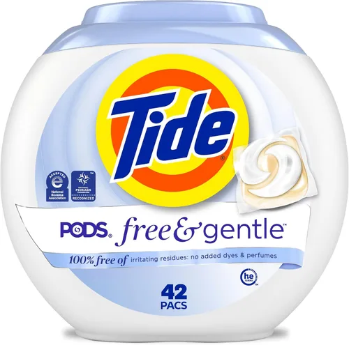 Vista 19 de Tide PODS - Cápsulas de jabón de detergente libre y suave, 76