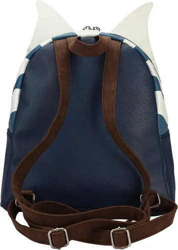 Vista 4 de Mini mochila para cosplay de Star Wars Ahsoka, Multi colorido
