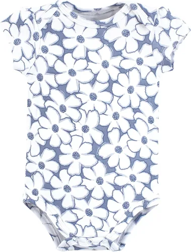 Vista 124 de Hudson Baby baby-girls Cotton Bodysuits 3-pack