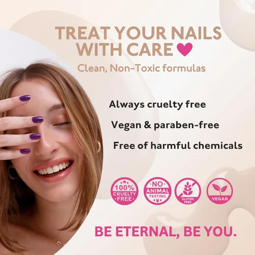 Vista 3 de Juegos de Esmalte de Uñas en Pastel Eternal para Mujeres (CANDY PASTELS) - Juego de Esmalte de Uñas en Pastel para Niñas - Juego de Esmalte de Uñas