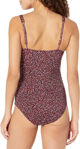 Vista 2 de Tienda Essentials Traje de baño de maternidad con cuello en V