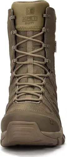 Vista 4 de XPETI Botas tácticas impermeables X-FORCE 8" para hombre Coyote