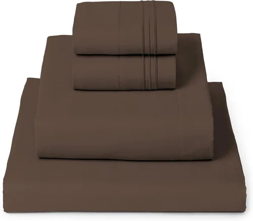 Vista 24 de Mellanni Juego de sábanas Twin XL - Juego de ropa de cama de 4 piezas de la colección icónica, (incluyendo 2 fundas de almohada), bolsillo profundo