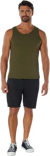 Vista 5 de Rothco playera sin mangas Verde oliva (Olive Drab)