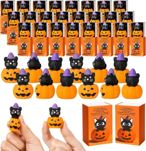 Vista 87 de 10 juegos de bolas de estrés cálidas de Halloween con cajas mezcladas 5 Beige