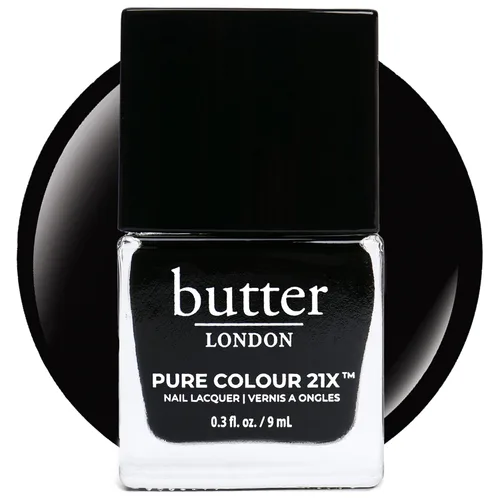Vista 25 de butter LONDON PC21X Esmalte de uñas – Secado rápido, color de larga duración con acabado similar al gel y laca de uñas resistente a las virutas que