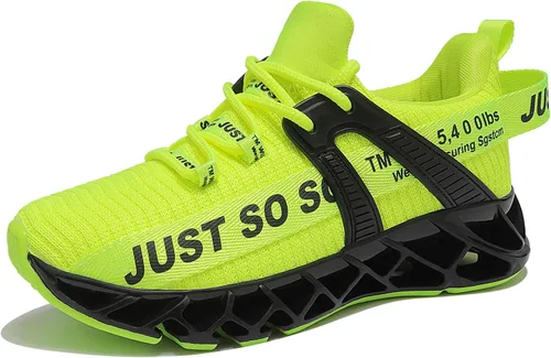 Vista 2 de COKAFIL Tenis ligeros para correr para niños y niñas pequeños y grandes
