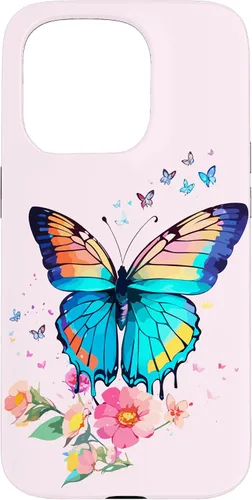 Vista 14 de iPhone 16 Mariposa Hermosa Mariposas Coloridas Amante Entomólogo Caso
