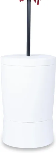 Vista 7 de Step2 Vero - Mesa de sombra para piscina, muebles portátiles de piscina y patio, se dobla como refrigerador, añade paraguas para sombra