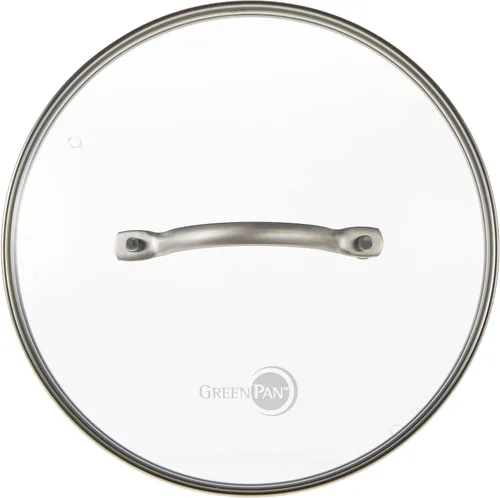Vista 6 de GreenPan Paris Pro - Juego de sartenes antiadherentes de cerámica anodizada dura, de 8 y 10 pulgadas, sin PFAS, apto para lavavajillas, tapa gris