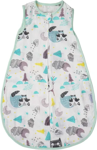 Vista 9 de Toddler Sleep Sack Muslin Cotton Summer Baby Wearable Blanket Lightweight Sleeping Bag