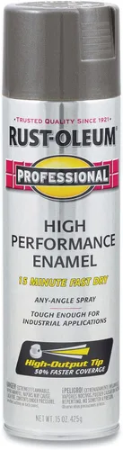 Vista 20 de Rust-Oleum 7515838 Pintura en aerosol de esmalte profesional de alto rendimiento, 14 onzas, aluminio Rust Prevention, Corrosion Resistant Coating