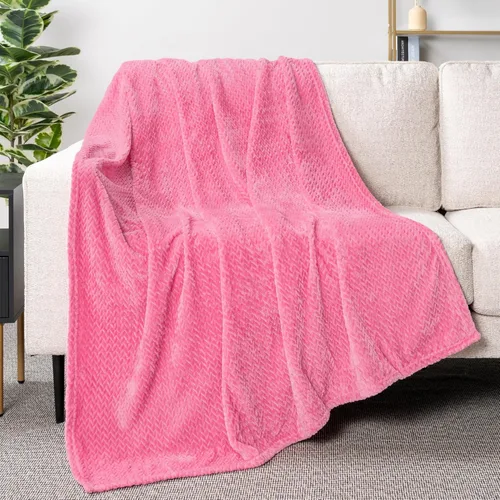 Vista 40 de PAVILIA - Manta de forro polar suave y sólida de color negro para sofá, mantas ligeras y mullidas y cálidas para cama, manta de franela mullida