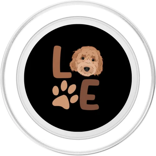Vista 2 de Love Cockapoo Lover Cockapoo Owner Cockapoo Girl PopSockets MagSafe PopGrip para iPhone