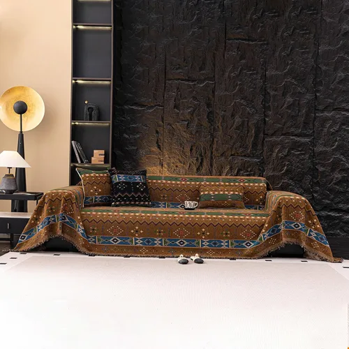 Vista 43 de STACYPIK Jacqurad - Fundas de sofá reversibles y duraderas para mascotas, fundas de sofá geométricas con orejas de trigo, protector de muebles gris