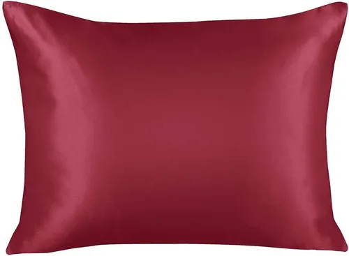 Vista 16 de ShopBedding - Lujosa funda de almohada de satén para el cabello, 2 unidades, satinada, estándar, con cremallera, estampado de cebra marrón