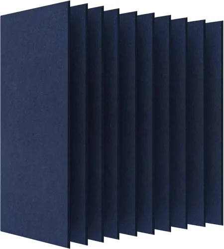 Vista 19 de UMIACOUSTICS - 12 piezas de paneles acústicos, paneles de pared insonorizados de 11.8 x 11.8 x 0.35 pulgadas, paneles de absorción de sonido