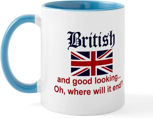 Vista 9 de CafePress British American Translations Taza de café de cerámica (11 oz)