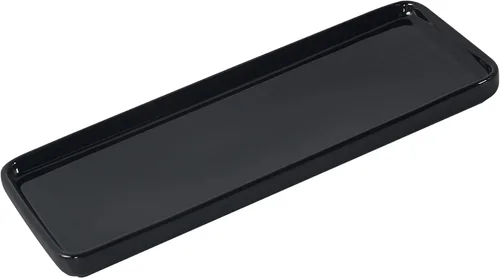 Vista 10 de Bandeja de cerámica para velas, rectangular pequeña, organizador de mármol blanco para velas, jabón, joyas, perfumes, toallero, bandeja decorativa