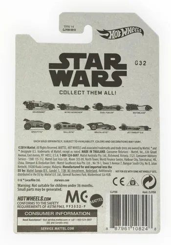 Vista 2 de Hot Wheels Spectyte, Star Wars El Imperio contraataca 5/8