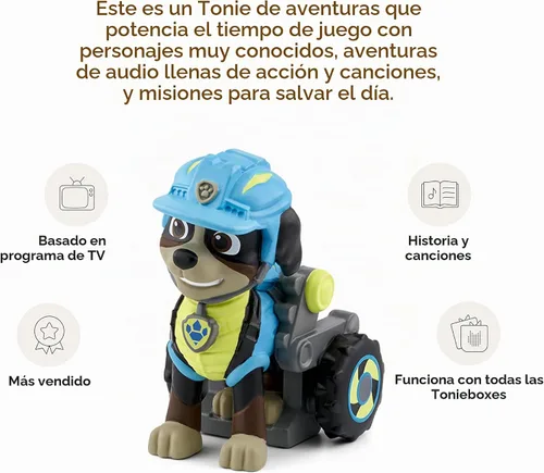 Vista 5 de Tonies Figura de juguete Rex Audio de Paw Patrol
