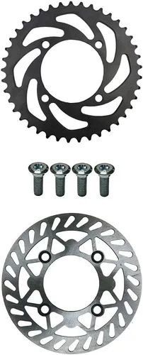 Vista 6 de Conjunto de neumáticos de llanta trasera de 10 pulgadas para Dirt Pit Bike Trail 80/100-10, llanta de rueda trasera, se adapta a 50/70/90/110 Pit