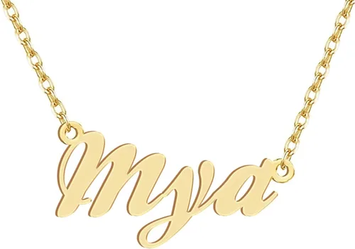 Vista 167 de Personalized Custom Name Pendant Necklace Stainless Steel for Women