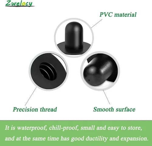 Vista 3 de Paquete de 4 tapones de repuesto para pared de piscina – Tapones para agujeros de filtro de bomba de piscina para piscinas Bestway e Intex sobre