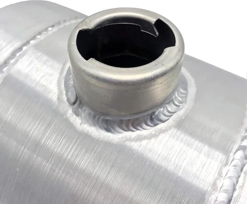 Vista 4 de JSD - Tanque de combustible giratorio de llenado central de 2.5 galones, 12" x 8", tanque de gasolina 1/4 NPT para Go Kart