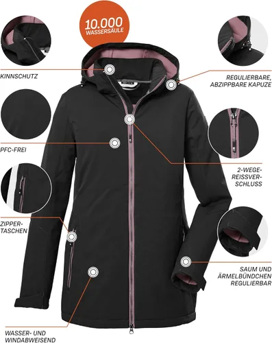 Vista 3 de Chaqueta Softshell Mujer KOW 8 WMN