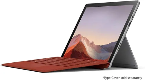 Vista 4 de Microsoft Surface Pro 7+ Intel Core i7 11 generación 1165G7 (2.80 GHz) 16 GB de memoria 256 GB SSD Intel Iris Xe Graphics Pantalla táctil de 12.3