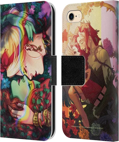Vista 29 de Head Case Designs Officially Licensed Batman DC Comics Batman #609 Hush Gotham City Sirens Leather Wallet Case Compatible with Apple iPhone 7/8 / SE
