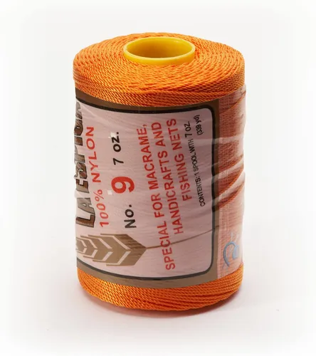 Vista 33 de N° 9 - 100% Cordón de Hilo de Nylon Omega para Tejer y Crochet - 01 Blanco