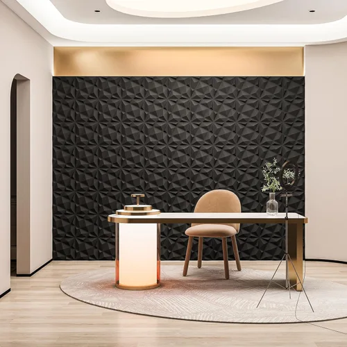 Vista 9 de Art3dwallpanels Paquete de 20 paneles de pared 3D para decoración de pared interior, 12 x 12 pulgadas, paneles de diamante blanco para sala