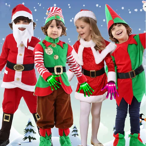 Vista 6 de Guantes LED con luz LED para niños, adolescentes y adultos, regalos de juguete para niños de 5 a 12 años de edad, para hombres y mujeres, 12
