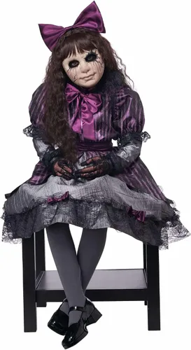 Vista 2 de California Costumes Muñeca espeluznante para niños