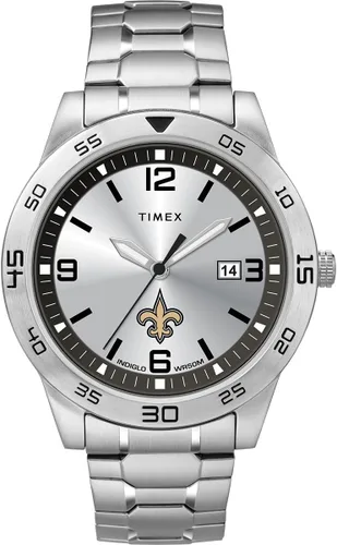 Vista 7 de Timex Tribute Reloj de cuarzo para hombre Citation de 42 mm con correa de acero inoxidable